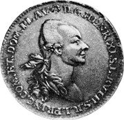 Germany 1/2 Thaler (Convention) 1786 ICK KM# 75 Reuss-Obergreiz / Principality coin obverse Germany 1/2 Thaler (Convention) 1786 ICK KM# 75 Reuss-Obergreiz / Principality coin obverse