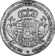 Germany 1/4 Thaler 1780 KM# 154 Knightly Order / Regular Coinage coin obverse Germany 1/4 Thaler 1780 KM# 154 Knightly Order / Regular Coinage coin obverse