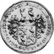 Germany 1/8 Thaler (4 Groschen) 1751 GHE KM# 26 Reuss-Untergreiz / Countship / Regular Coinage coin obverse