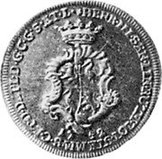 Germany 1/8 Thaler (4 Groschen) 1752 GHE KM# 30 Reuss-Untergreiz / Countship / Regular Coinage coin obverse