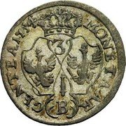 Germany 3 Kreuzer 1754 B KM# 966 Silesia / Duchy / Standard Coinage coin reverse Germany 3 Kreuzer 1754 B KM# 966 Silesia / Duchy / Standard Coinage coin reverse