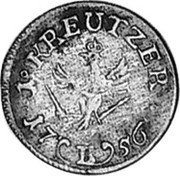 Germany Kreuzer 1756 B KM# 960.1 Silesia / Duchy / Standard Coinage coin reverse