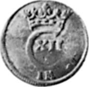 Germany Witten (1/192 Thaler) 1707 IM KM# 363 Swedish Occupation / Regular Coinage coin obverse Germany Witten (1/192 Thaler) 1707 IM KM# 363 Swedish Occupation / Regular Coinage coin obverse