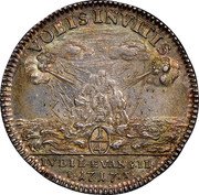 Germany 1/4 Thaler 1717 IT KM# 194 Saxe-Gotha-Altenburg / Duchy / Regular Coinage coin reverse Germany 1/4 Thaler 1717 IT KM# 194 Saxe-Gotha-Altenburg / Duchy / Regular Coinage coin reverse