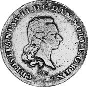 Germany 60 Schilling (Speciesthaler) 1800 MF KM# 138.5 Schleswig-Holstein / Duchy / Standard Coinage coin obverse