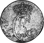 Germany Dreiling (3 Pfennig) 1787 KM# 116 Schleswig-Holstein / Duchy / Standard Coinage coin obverse Germany Dreiling (3 Pfennig) 1787 KM# 116 Schleswig-Holstein / Duchy / Standard Coinage coin obverse