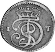 Germany Pfennig 1713 IT KM# 185 Saxe-Gotha-Altenburg / Duchy / Regular Coinage coin obverse