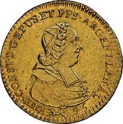 Germany Pistole 1759 KM# 408 Strassburg / Bishopric / Regular Coinage coin obverse