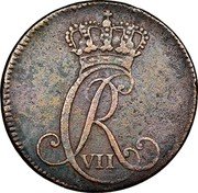 Germany Sechsling 1787 KM# 118 Schleswig-Holstein / Duchy / Standard Coinage coin obverse Germany Sechsling 1787 KM# 118 Schleswig-Holstein / Duchy / Standard Coinage coin obverse