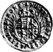 Germany 1/2 Ducat KM# 83 Saxe-Saalfeld / Duchy / Trade Coinage coin reverse