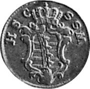 Germany 1/2 Pfennig 1772 KM# 96 Saxe-Coburg-Saalfeld / Duchy / Regular Coinage coin obverse