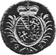 Germany 1/4 Ducat 1738 GHE KM# 17 Saxe-Coburg-Saalfeld / Duchy / Trade Coinage coin reverse Germany 1/4 Ducat 1738 GHE KM# 17 Saxe-Coburg-Saalfeld / Duchy / Trade Coinage coin reverse