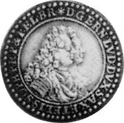 Germany 1/4 Thaler 1717 KM# 46 Saxe-Meiningen / Duchy / Regular Coinage coin obverse Germany 1/4 Thaler 1717 KM# 46 Saxe-Meiningen / Duchy / Regular Coinage coin obverse