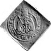 Germany 1 Marck (Gold Klippe) KM# Pn4 MO REG SED IS AQVIS GR(A) coin obverse