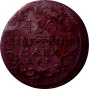 Germany 2-1/2 Kreuzer (Frederick Christian) 480 EINE FEINE MARK E S coin reverse Germany 2-1/2 Kreuzer (Frederick Christian) 480 EINE FEINE MARK E S coin reverse