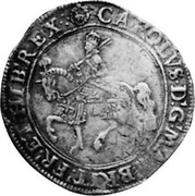 UK 1/2 Crown Charles I (1625-1649) Tower KM# 116.1 ∙:∙CAROLVS∙D:G:MAG:BRIT:FR:ET∙HIB:REX∙:∙ coin obverse UK 1/2 Crown Charles I (1625-1649) Tower KM# 116.1 ∙:∙CAROLVS∙D:G:MAG:BRIT:FR:ET∙HIB:REX∙:∙ coin obverse