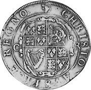 UK 1/2 Crown Charles I (1625-1649) Tower KM# 117 ∙CHRISTO∙AVSPICE∙REGNO∙ C R coin reverse UK 1/2 Crown Charles I (1625-1649) Tower KM# 117 ∙CHRISTO∙AVSPICE∙REGNO∙ C R coin reverse