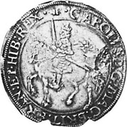 UK 1/2 Crown Charles I (1638-1639) Aberystwyth KM# 200 ∙CAROLVS∙D:G:MAG:BRIT:FRAN:ET∙HIB:REX∙ coin obverse UK 1/2 Crown Charles I (1638-1639) Aberystwyth KM# 200 ∙CAROLVS∙D:G:MAG:BRIT:FRAN:ET∙HIB:REX∙ coin obverse