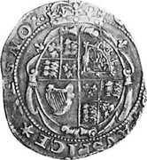UK 1/2 Crown Charles I (1644) Worcester KM# 324 .....AVSPICE * REGNO:∙ coin reverse