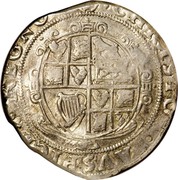 UK 1/2 Crown Charles I ND Tower Struck under Parliament. KM# 122 ∙CHRISTO∙AVSPICE∙REGNO∙ coin reverse UK 1/2 Crown Charles I ND Tower Struck under Parliament. KM# 122 ∙CHRISTO∙AVSPICE∙REGNO∙ coin reverse