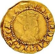 UK 1/2 Crown James I (1604-1619) KM# 31 ∙I:D:G:ROSA:SINE:SPINA∙ coin obverse UK 1/2 Crown James I (1604-1619) KM# 31 ∙I:D:G:ROSA:SINE:SPINA∙ coin obverse