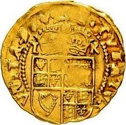 UK 1/2 Crown James I (1604-1619) KM# 31 IVEATVX∙VNITA∙DEVS∙ I R coin reverse UK 1/2 Crown James I (1604-1619) KM# 31 IVEATVX∙VNITA∙DEVS∙ I R coin reverse
