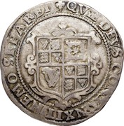 UK 1/2 Crown James I ND Second Coinage (1604-19). KM# 29 QVÆ DEVS CONIVNXIT NEMO SEPARET coin reverse UK 1/2 Crown James I ND Second Coinage (1604-19). KM# 29 QVÆ DEVS CONIVNXIT NEMO SEPARET coin reverse