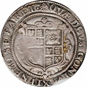 UK 1/2 Crown James I ND Third Coinage (1619-25). KM# 61 QVÆ DEVS CONIVNXIT NEMO SEPARET∙ coin reverse UK 1/2 Crown James I ND Third Coinage (1619-25). KM# 61 QVÆ DEVS CONIVNXIT NEMO SEPARET∙ coin reverse