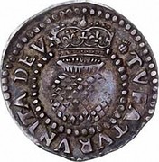 UK 1/2 Groat James I ND Second Coinage (1604-19). Varieties exist. KM# 24 TVEATVR VNITA DEVS coin reverse UK 1/2 Groat James I ND Second Coinage (1604-19). Varieties exist. KM# 24 TVEATVR VNITA DEVS coin reverse