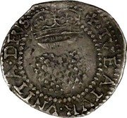 UK 1/2 Groat James I ND Third Coinage (1619-25). KM# 57 TVEATVR VNITA DEVS coin reverse UK 1/2 Groat James I ND Third Coinage (1619-25). KM# 57 TVEATVR VNITA DEVS coin reverse
