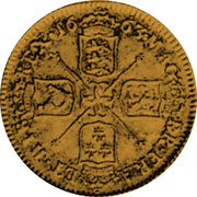 UK 1/2 Guinea 1663 KM# 420.1 Guinea coins ET HIB REX 1663 MAG BR FRA coin reverse