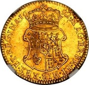 UK 1/2 Guinea William and Mary 1692 KM# 476.3 MAG∙BR∙FR∙ET∙HIB∙REX∙ET∙REGINA∙*YEAR*∙ coin reverse