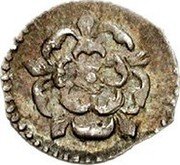 UK 1/2 Penny James I 3rd coinage no mintmark ND Third Coinage (1619-25). KM# 54 coin obverse UK 1/2 Penny James I 3rd coinage no mintmark ND Third Coinage (1619-25). KM# 54 coin obverse