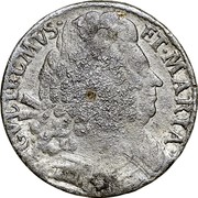 UK 1/2 Penny (William and Mary (Halfpenny)) KM# 475.2 GVLIELMVS∙ ET∙MARIA∙ coin obverse UK 1/2 Penny (William and Mary (Halfpenny)) KM# 475.2 GVLIELMVS∙ ET∙MARIA∙ coin obverse