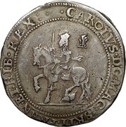 UK 1/2 Pound Charles I 1642 Shrewsbury KM# 235.3 ∙CAROLVS∙D:G:MAG∙BRIT∙FRAN∙ET∙HIB∙REX:∙ coin obverse UK 1/2 Pound Charles I 1642 Shrewsbury KM# 235.3 ∙CAROLVS∙D:G:MAG∙BRIT∙FRAN∙ET∙HIB∙REX:∙ coin obverse