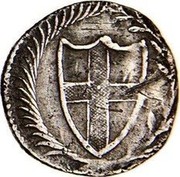 UK 2 Pence 1/2 Groat (1649-1660) KM# 388 - coin obverse UK 2 Pence 1/2 Groat (1649-1660) KM# 388 - coin obverse