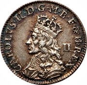 UK 2 Pence 1/2 Groat (1660-1662) KM# 400 CAROLVS∙II∙D∙G∙M∙B∙F∙&∙H∙REX II coin obverse UK 2 Pence 1/2 Groat (1660-1662) KM# 400 CAROLVS∙II∙D∙G∙M∙B∙F∙&∙H∙REX II coin obverse