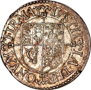 UK 2 Pence Charles I (1631-1632) First Milled Briot Issue (1631-32) KM# 161 FIRMAT IVSTIT IA∙THR ONVM∙ coin reverse UK 2 Pence Charles I (1631-1632) First Milled Briot Issue (1631-32) KM# 161 FIRMAT IVSTIT IA∙THR ONVM∙ coin reverse