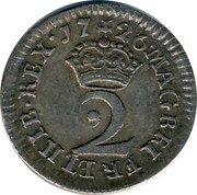 UK 2 Pence George I 1726 KM# 550 MAG∙BRI∙FR∙ET∙HIB∙REX∙*YEAR* coin reverse UK 2 Pence George I 1726 KM# 550 MAG∙BRI∙FR∙ET∙HIB∙REX∙*YEAR* coin reverse