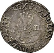 UK 3 Pence Declaration Charles I 1646/44 Oxford KM# 276 CAROLVS D G M BRIT HI RREX III coin obverse UK 3 Pence Declaration Charles I 1646/44 Oxford KM# 276 CAROLVS D G M BRIT HI RREX III coin obverse