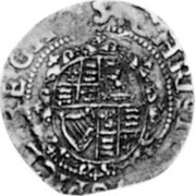 UK 4 Pence Groat 1644 Worcester KM# 289 CHRISTO...VSPICE REGN... coin reverse