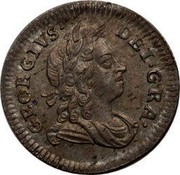 UK 4 Pence Groat 1721 KM# 552 GEORGIVS ∙ - DEI ∙ GRA ∙ coin obverse UK 4 Pence Groat 1721 KM# 552 GEORGIVS ∙ - DEI ∙ GRA ∙ coin obverse