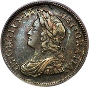 UK 4 Pence Groat 1740 KM# 570 GEORGIVS ∙ II ∙ DEI ∙ GRATIA ∙ coin obverse UK 4 Pence Groat 1740 KM# 570 GEORGIVS ∙ II ∙ DEI ∙ GRATIA ∙ coin obverse