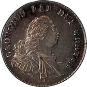 UK 4 Pence Groat 1792 KM# 613 GEORGIVS III DEI GRATIA coin obverse UK 4 Pence Groat 1792 KM# 613 GEORGIVS III DEI GRATIA coin obverse