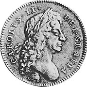 UK 5 Guineas (Charles II) KM# 444.2 CAROLVS∙II∙ DEI∙GRATIA coin obverse UK 5 Guineas (Charles II) KM# 444.2 CAROLVS∙II∙ DEI∙GRATIA coin obverse