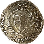 UK 6 Pence Commonwealth of England Anchor mintmark 1658 KM# 389.2 THE COMMONWEALTH OF ENGLAND coin obverse