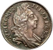 UK 6 Pence 1696 C KM# 484.3 Pre-Decimal coinage GVLIELMVS∙ III∙DEI∙GRA∙ coin obverse UK 6 Pence 1696 C KM# 484.3 Pre-Decimal coinage GVLIELMVS∙ III∙DEI∙GRA∙ coin obverse