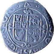UK 6 Pence Charles I (1625-1649) Tower Struck (under Parliament). KM# 97 ∙ CHRISTO ∙ AVSPICE ∙ REGNO ∙ coin reverse UK 6 Pence Charles I (1625-1649) Tower Struck (under Parliament). KM# 97 ∙ CHRISTO ∙ AVSPICE ∙ REGNO ∙ coin reverse