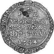 UK 6 Pence Charles I Sixpence 1644 Bristol KM# 241.2 ∙EXVRGAT∙DEVS∙DISSIPENTVR∙INIMICI∙ RELIG:PRO:LEG:ANG:LIB:PAR: 1644 coin reverse UK 6 Pence Charles I Sixpence 1644 Bristol KM# 241.2 ∙EXVRGAT∙DEVS∙DISSIPENTVR∙INIMICI∙ RELIG:PRO:LEG:ANG:LIB:PAR: 1644 coin reverse