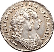 UK 6 Pence William & Mary 1693 KM# 481 GVLIELMVS∙ET∙MARIA∙DEI∙GRATIA coin obverse UK 6 Pence William & Mary 1693 KM# 481 GVLIELMVS∙ET∙MARIA∙DEI∙GRATIA coin obverse